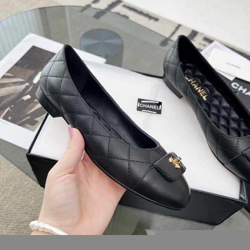 Ch*el flat shoes